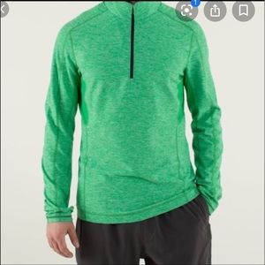 Lululemon Men’s Green Core Pullover 1/2 Zip.